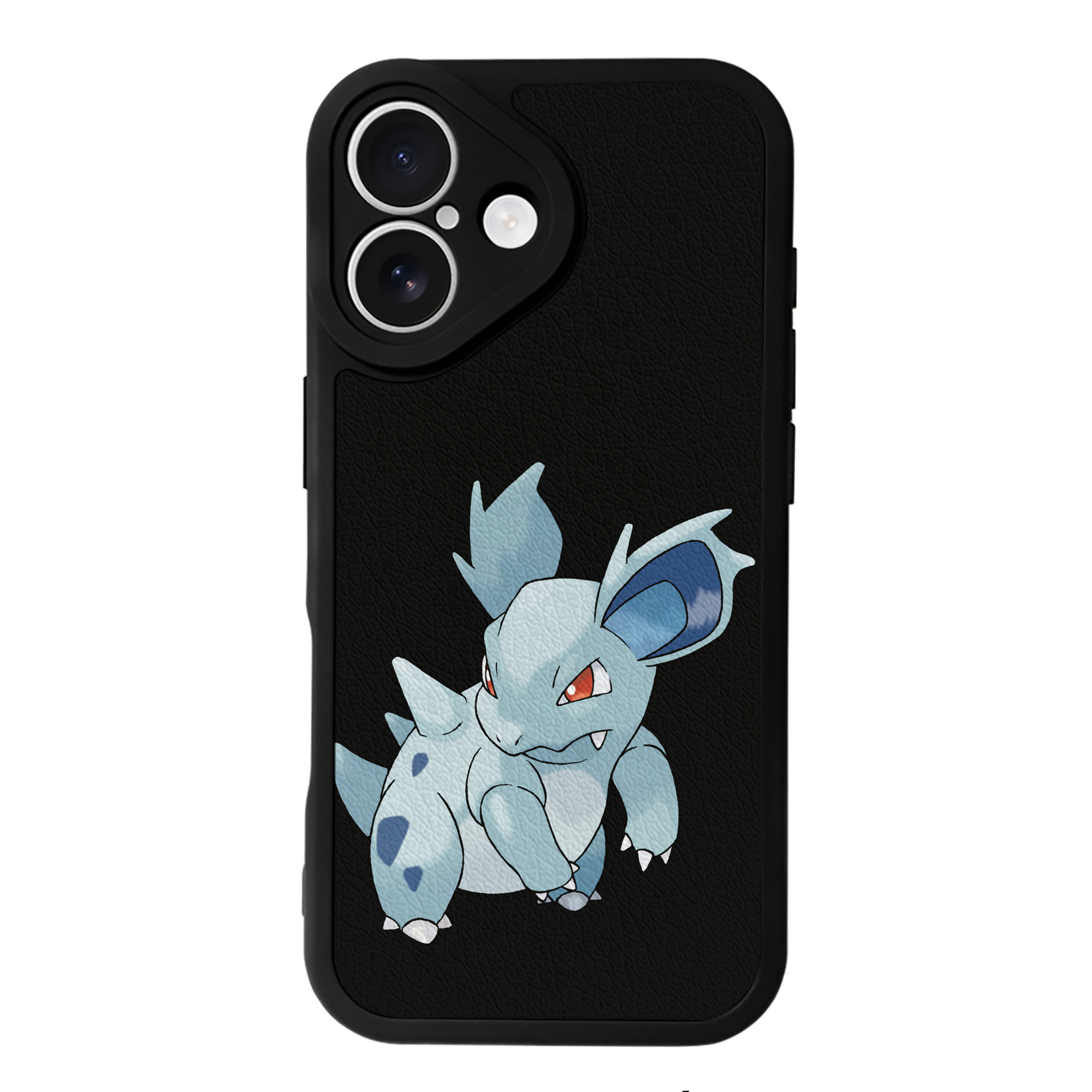 （画像用） ポケットモンスター Pokémon 【iPhone 16シリーズ対応】シリコンスマホケース（レザー調） 材質：シリコン